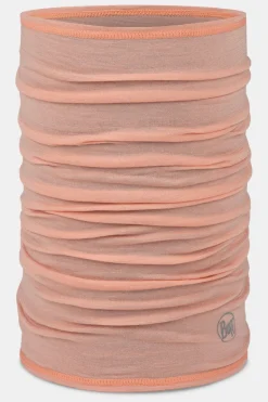 Buff Merino Lightweight Solid Coral Buff