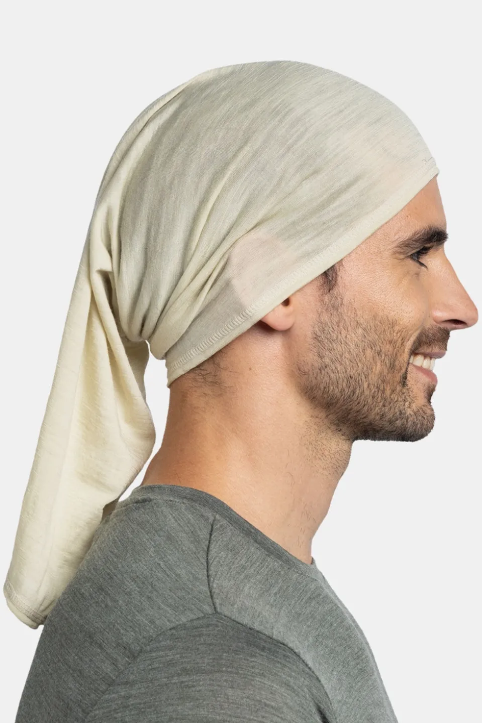 Buff Merino Lightweight Solid Pistachio Buff