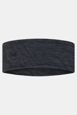 Buff Merino Wool Solid Grey Hoofdband