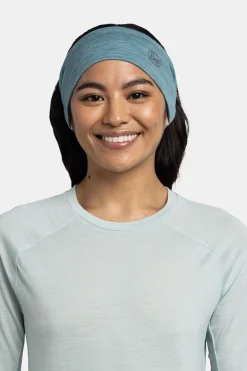 Buff Merino Wool Solid Pool Hoofdband