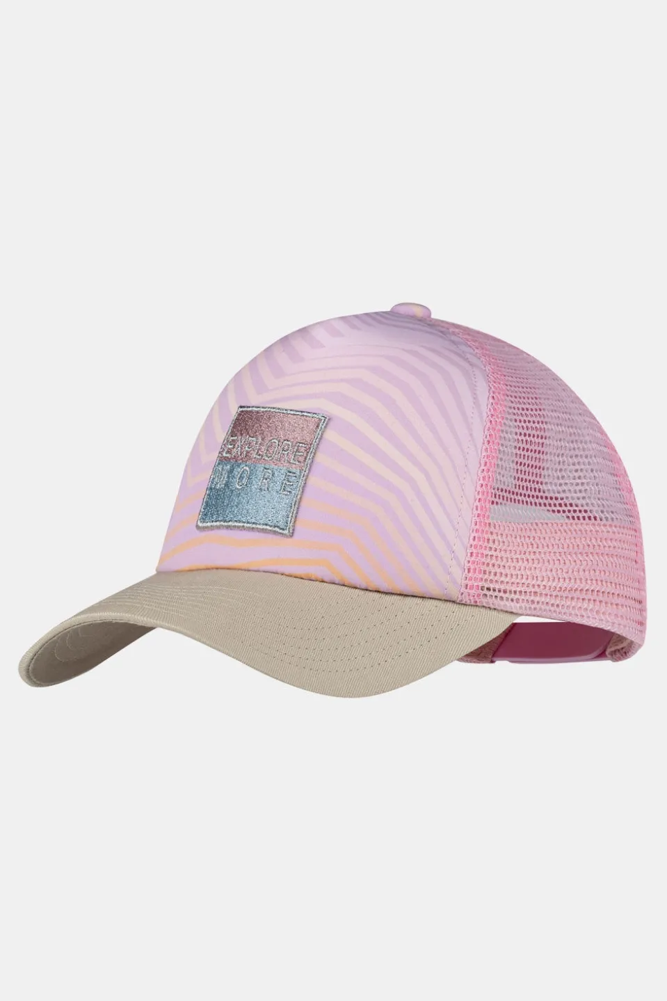 Buff Trucker Cap Katsy Orchid Pet Junior