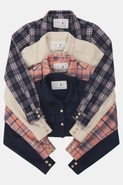 Buitenmens Flannel Melton Shirt Dames