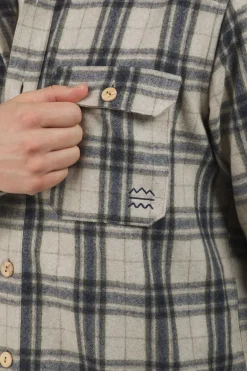 Buitenmens Flannel Melton Ruit Blouse