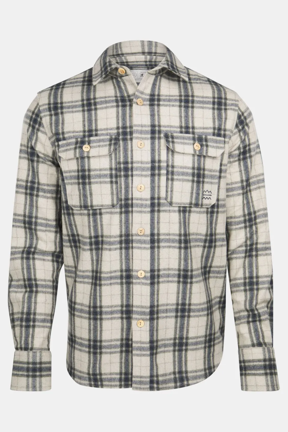 Buitenmens Flannel Melton Ruit Blouse