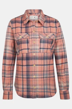 Buitenmens Flannel Melton Ruit Blouse Dames