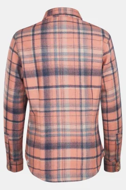 Buitenmens Flannel Melton Ruit Blouse Dames