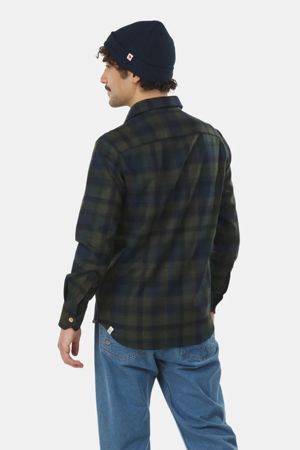 Buitenmens Flannel Melton Ruit Blouse