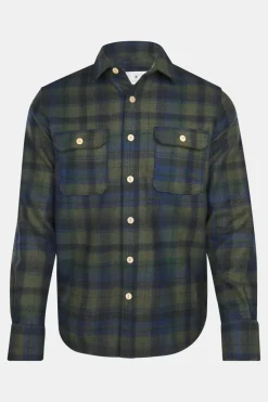 Buitenmens Flannel Melton Ruit Blouse