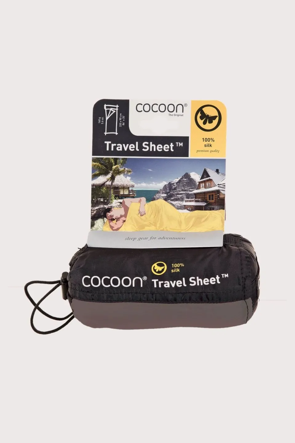 Cocoon Zijden Lakenzak Recht