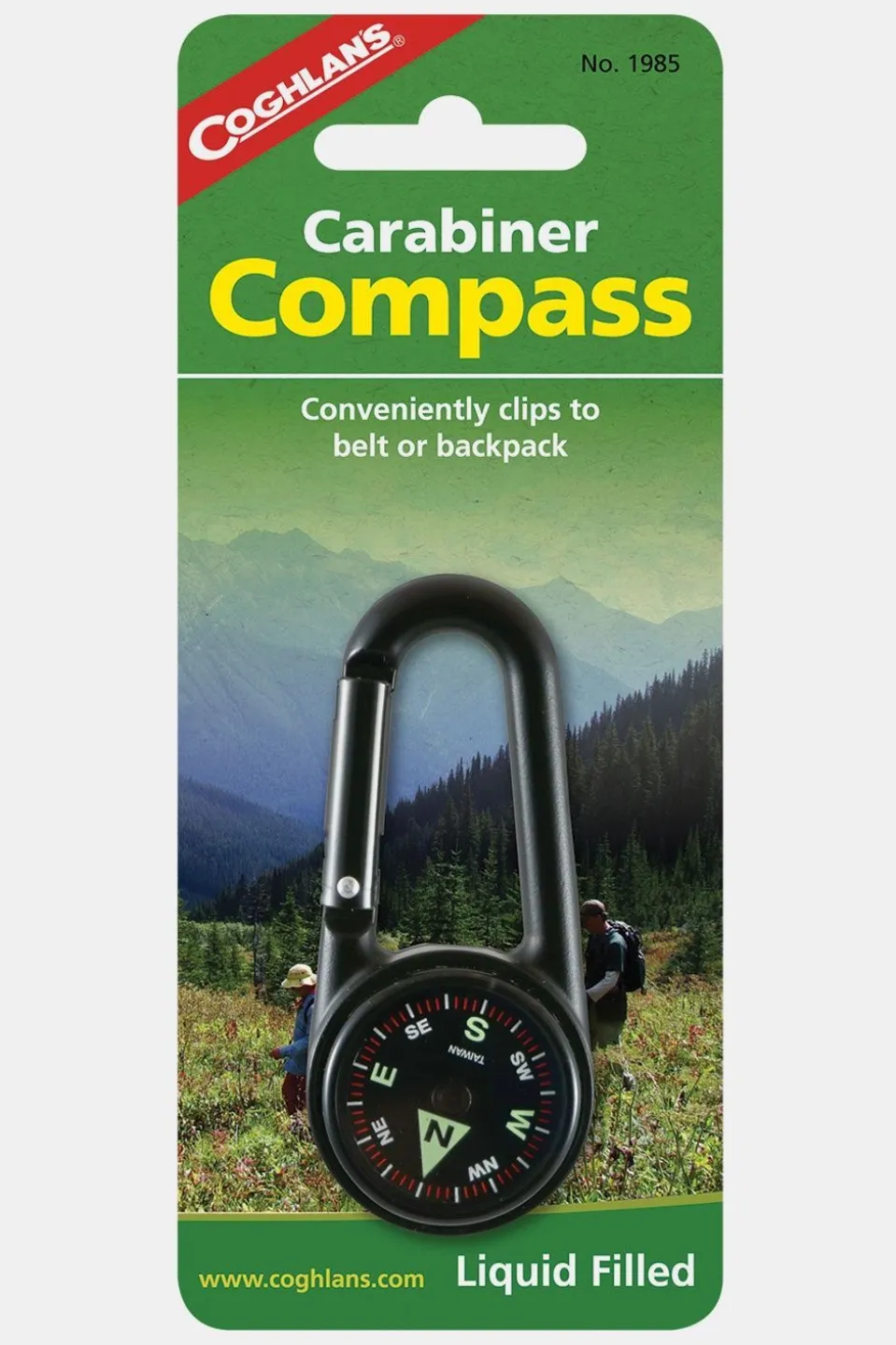 Coghlan's Karabiner Met Kompas Vloeistof Gevuld