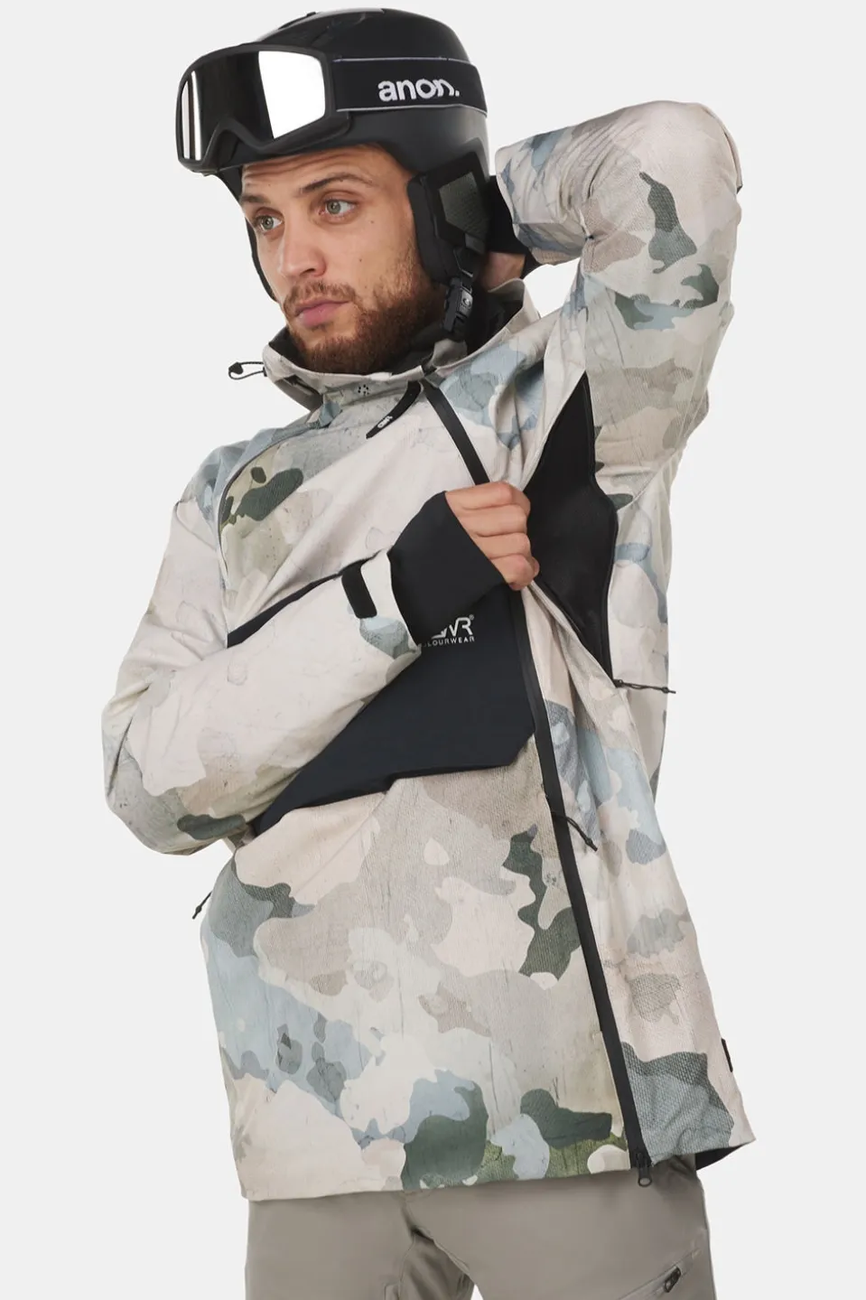 Colourwear M Foil Anorak Ski-Jas