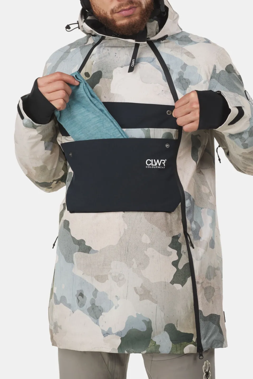 Colourwear M Foil Anorak Ski-Jas
