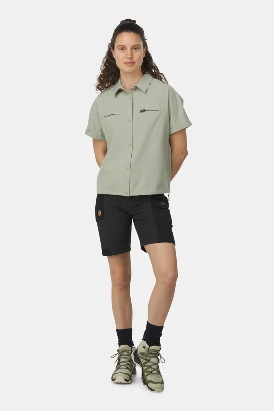 Columbia Boundless Trek Button UP II T-shirt Dames