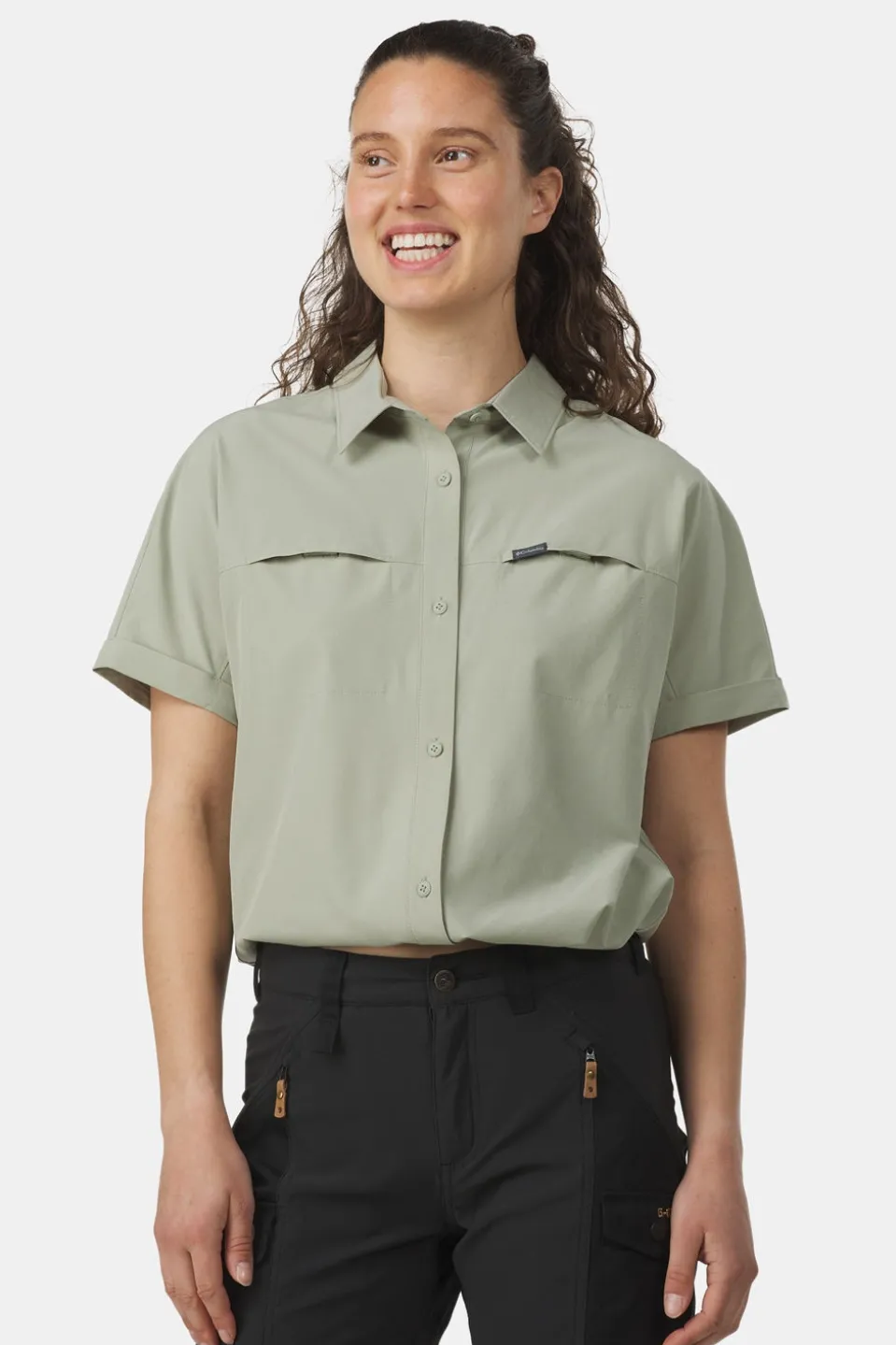 Columbia Boundless Trek Button UP II T-shirt Dames