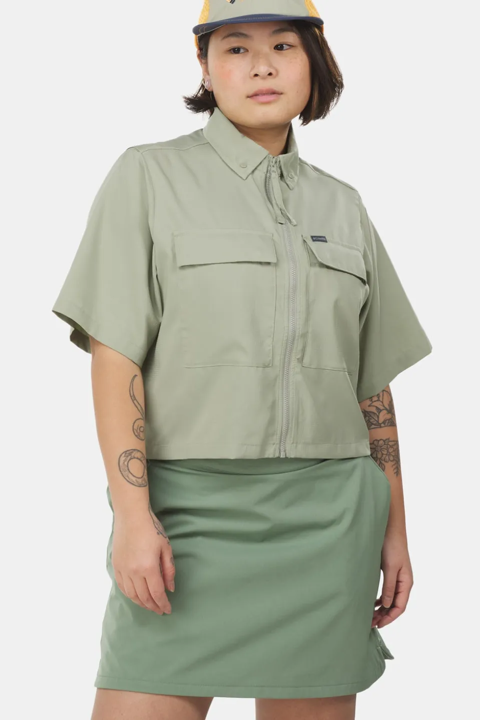 Columbia Elevated View Utility T-shirt Dames