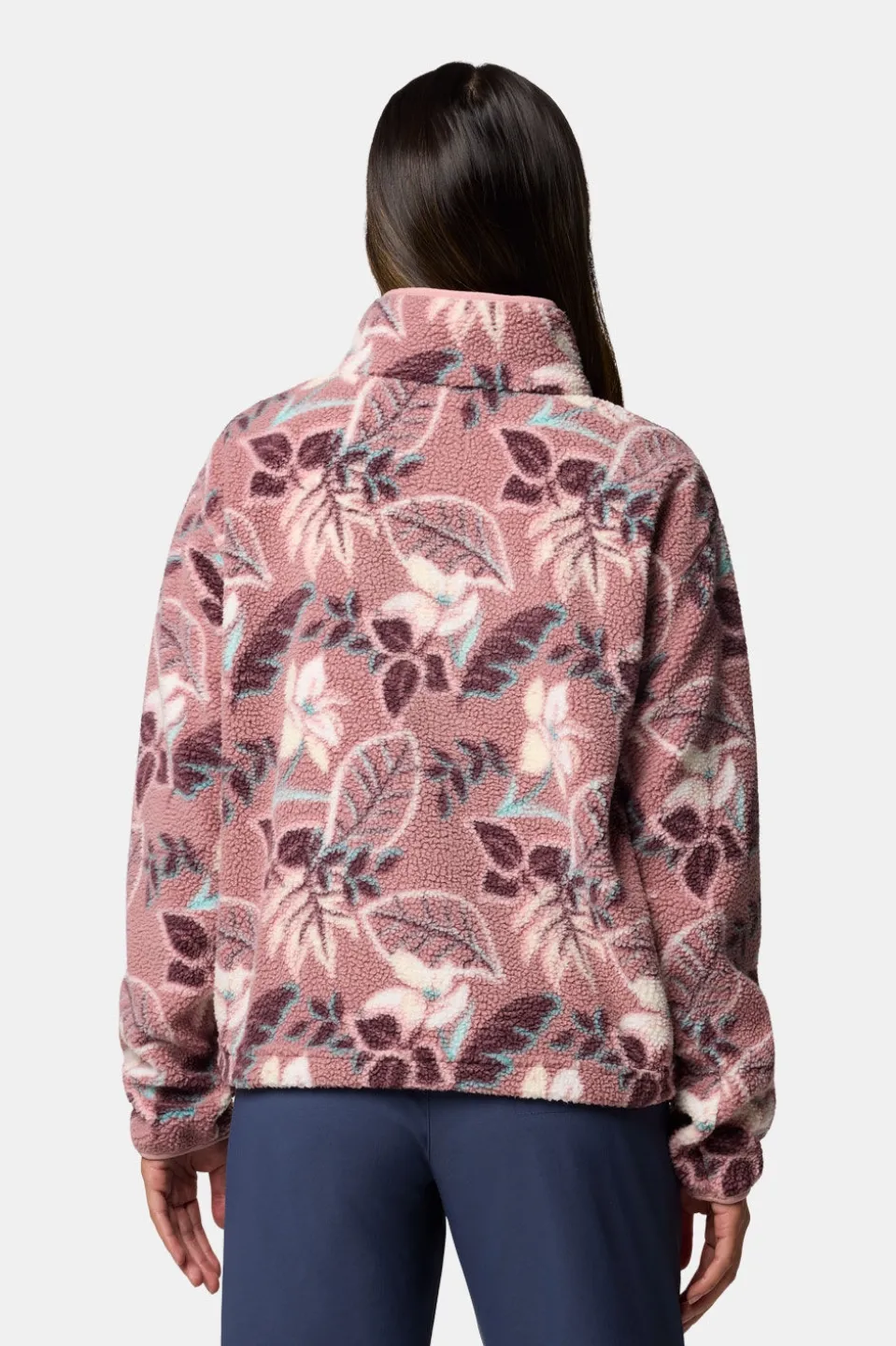 Columbia Helvetia II Printed Cropped Fleece Dames