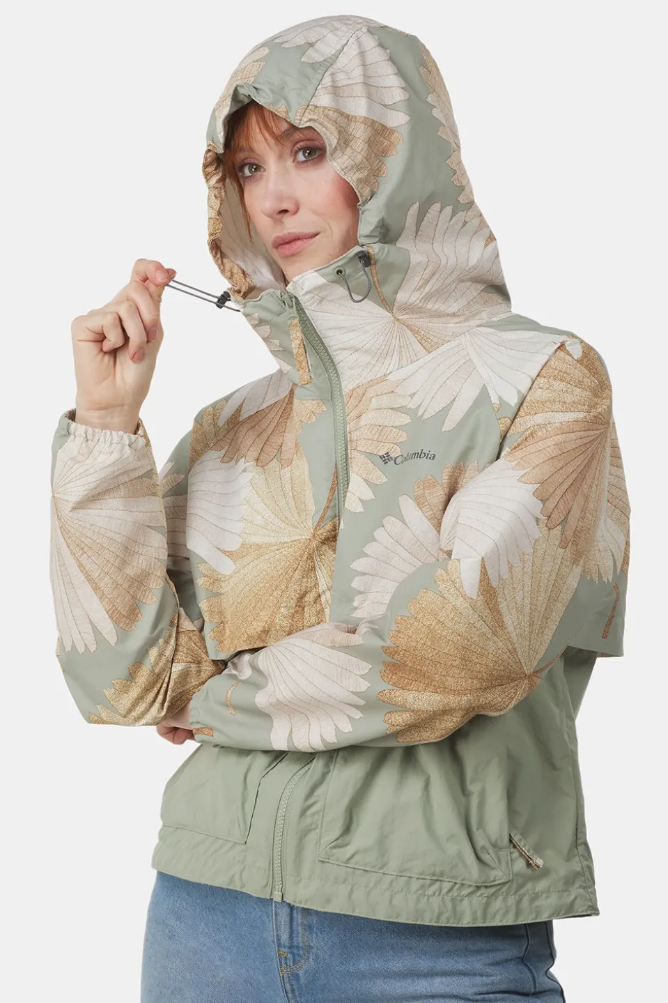 Columbia Spire Valley Printed Windbreaker Dames