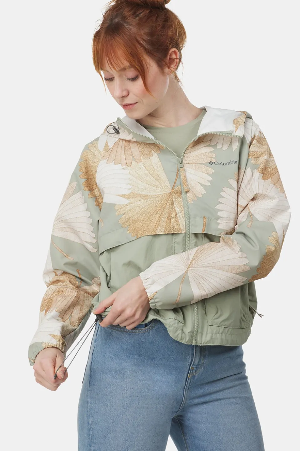 Columbia Spire Valley Printed Windbreaker Dames