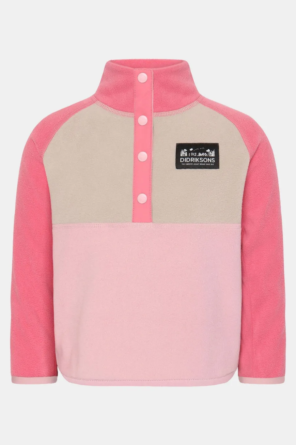 Didriksons Monte Kids Half Button Fleecevest Junior