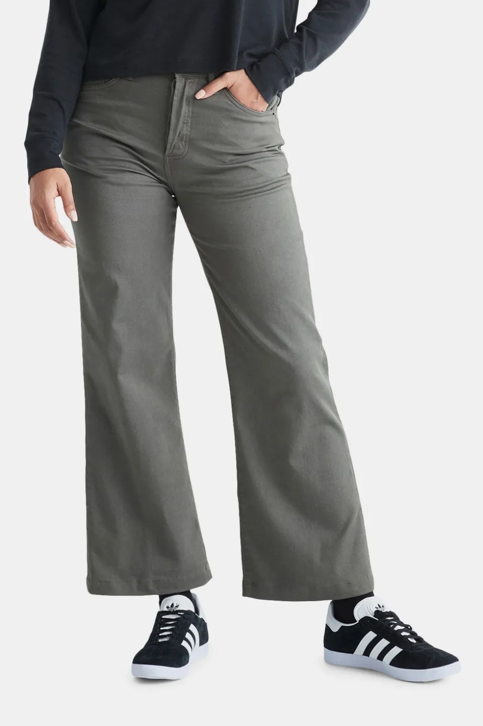 Duer Free High Rise Wide Leg Broek Dames