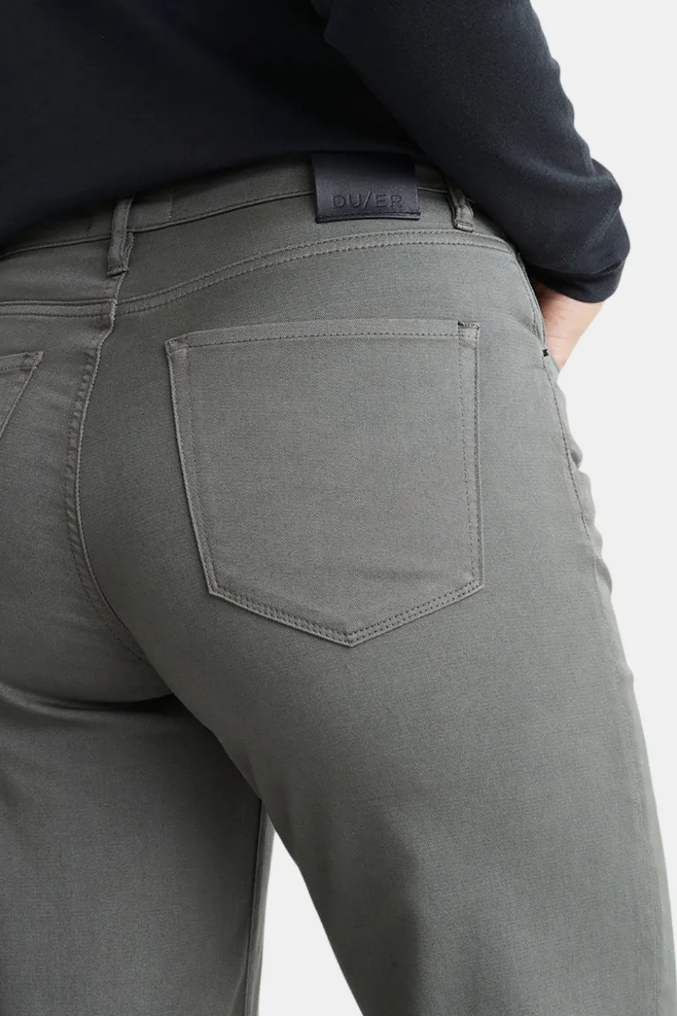Duer Free High Rise Wide Leg Broek Dames