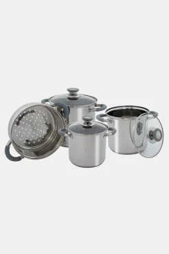Eurotrail Pannenset Kingston 7 dlg. Rvs Set