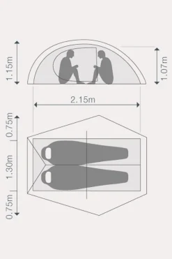Exped Mira II HL 2-Persoonstent