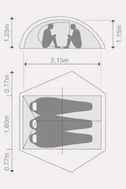 Exped Mira III HL 3-Persoonstent