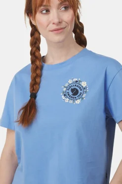Fjällräven Fjällblomster Logo T-Shirt Dames