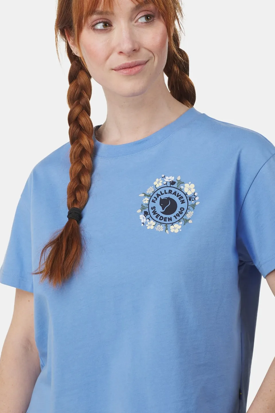 Fjällräven Fjällblomster Logo T-Shirt Dames