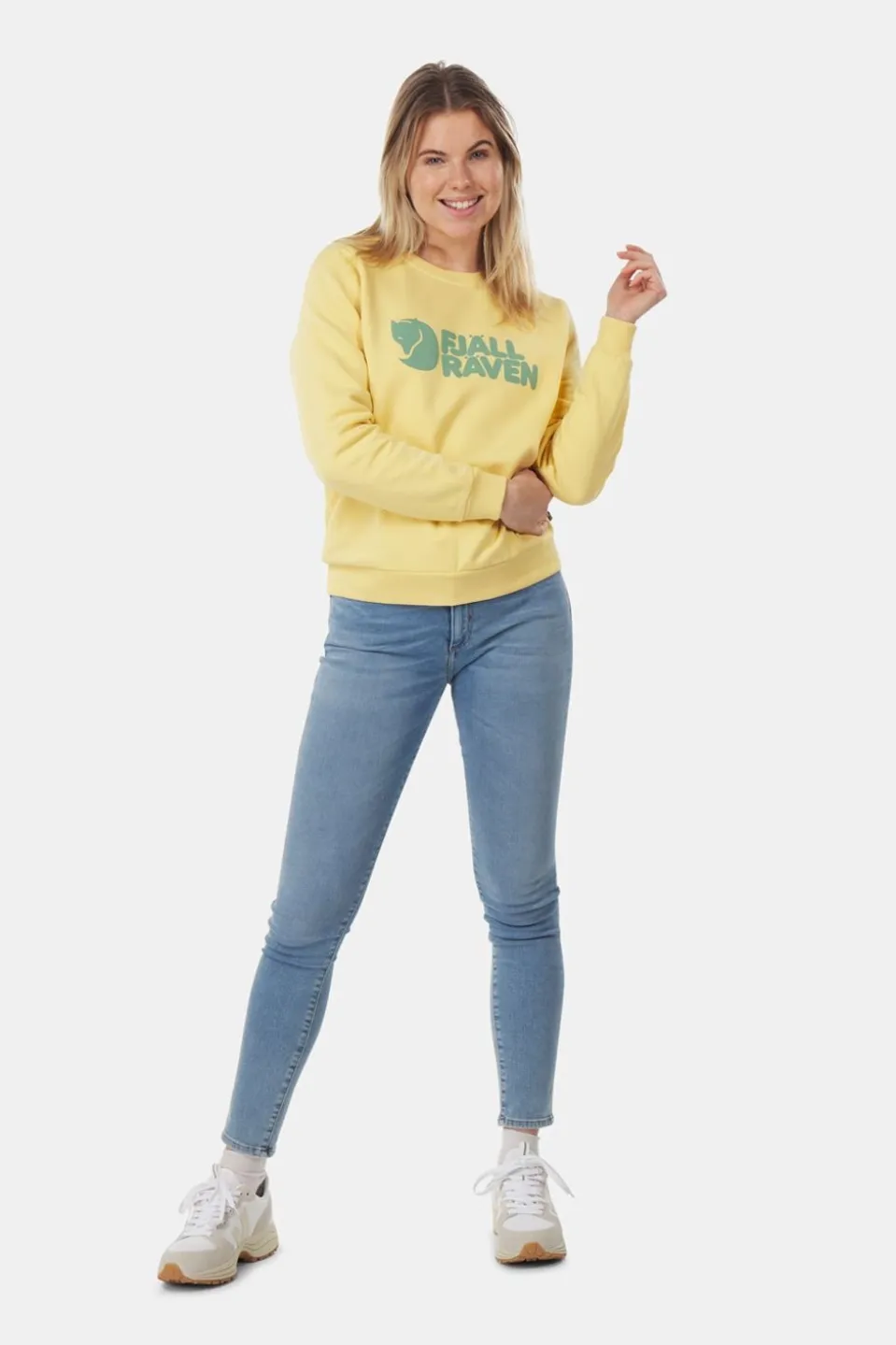 Fjällräven Fjällräven Logo Sweater Dames