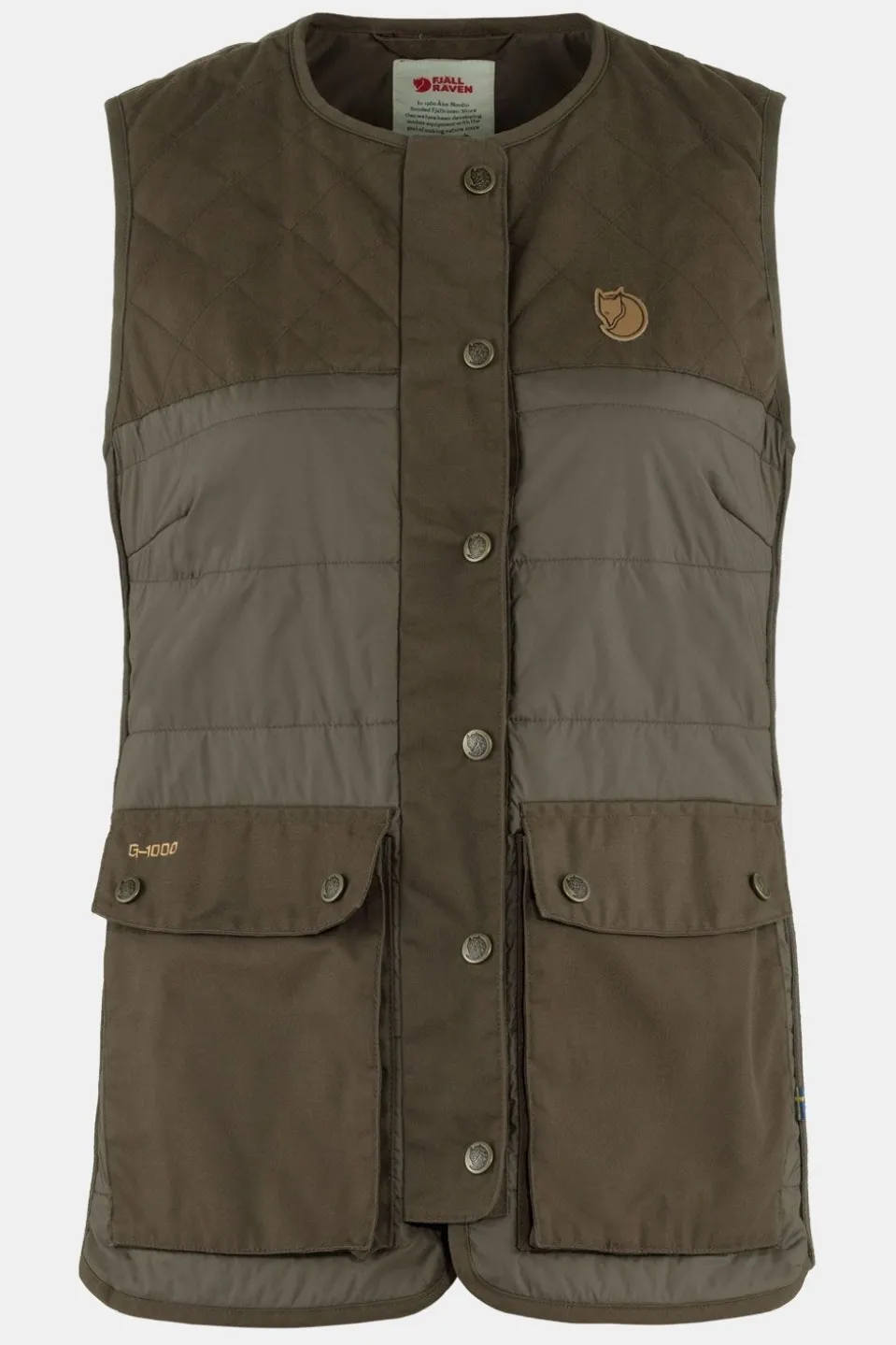 Fjällräven Forest Wool Padded Vest Dames
