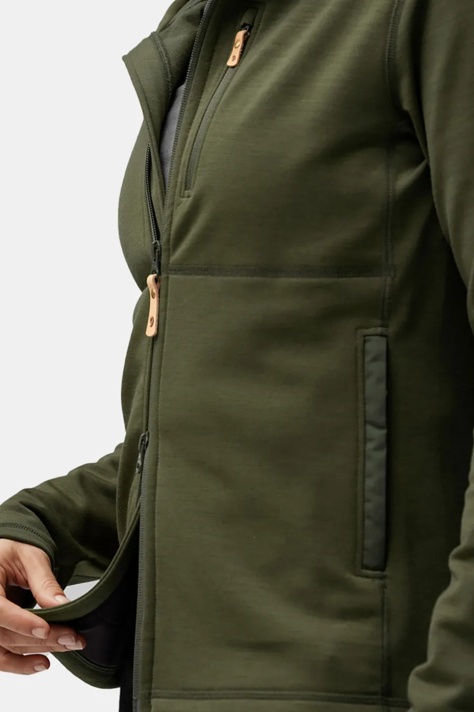 Fjällräven Keb Hoodie Fleecevest Dames