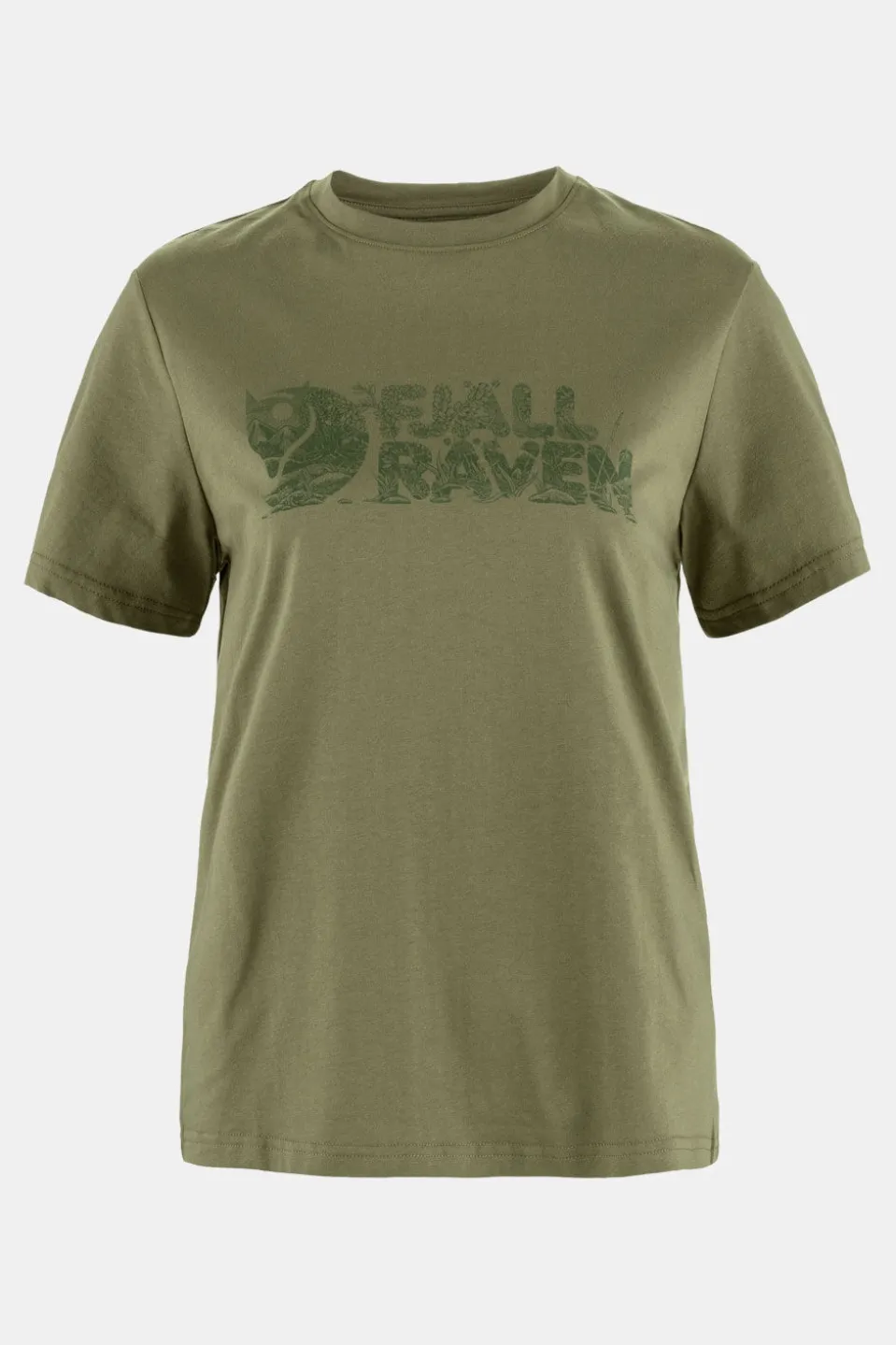 Fjällräven Lush Logo T-shirt Dames