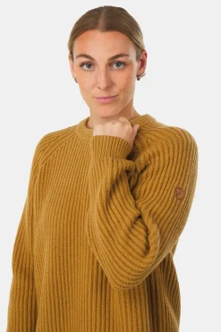 Fjällräven Övik Rib Sweater Wollen Trui Dames