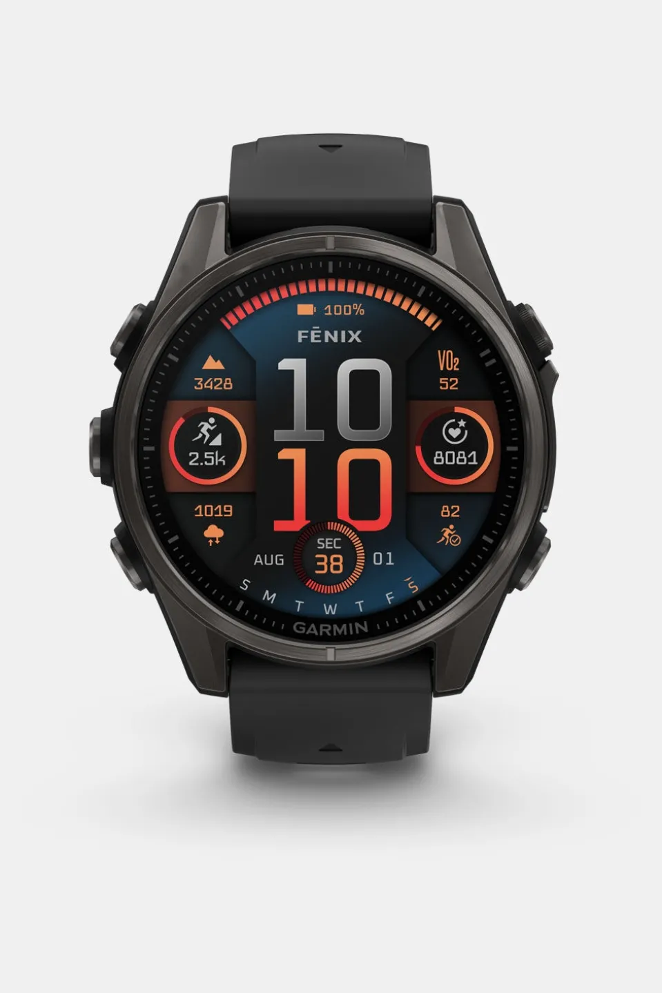 Garmin fenix 8 43 mm AMOLED Sapphire Smartwatch