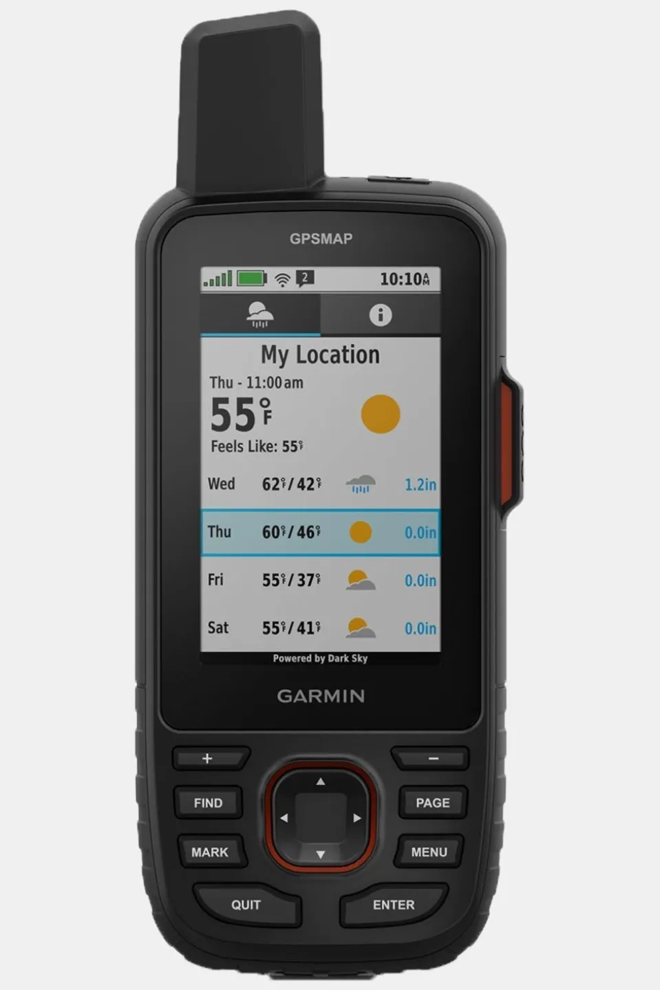 Garmin GPSMAP 67I met inReach satelliettechnologie