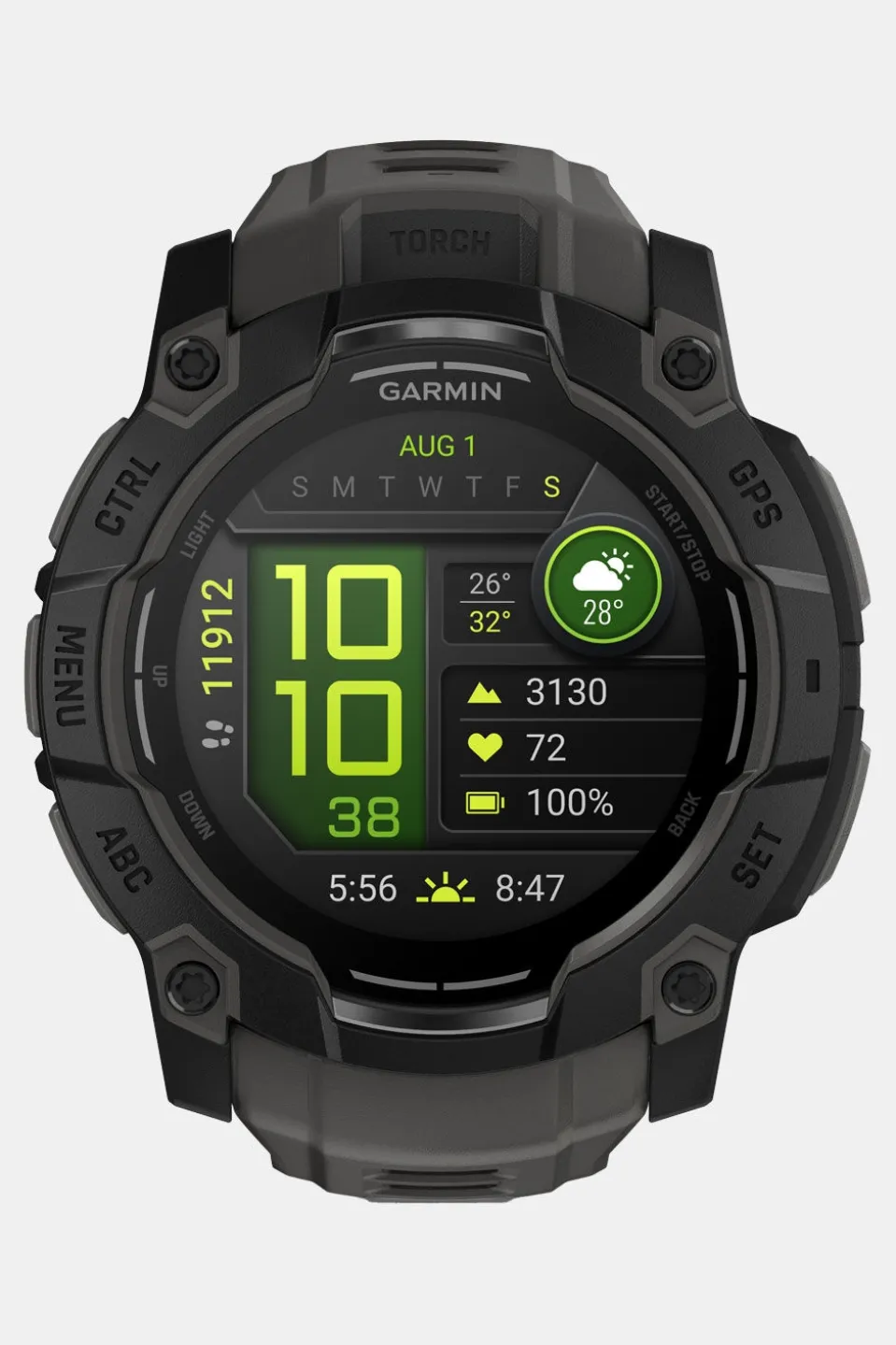 Garmin Instinct 3 50 mm AMOLED GPS Smartwatch
