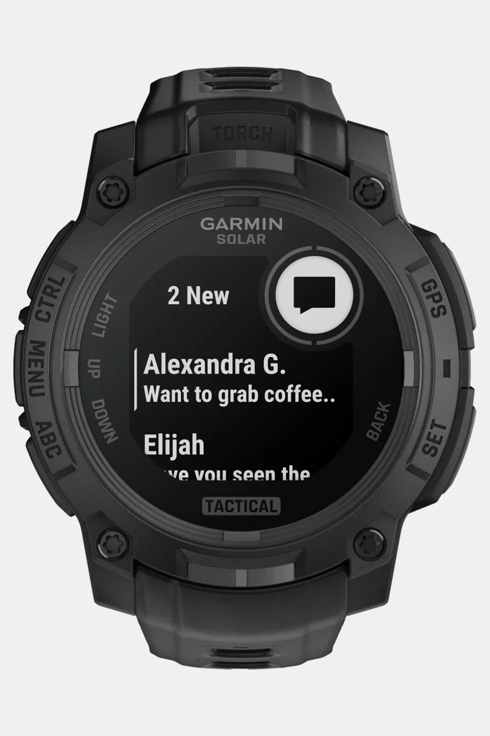 Garmin Instinct 3 Tactical Solar 45 mm GPS-Smartwatch