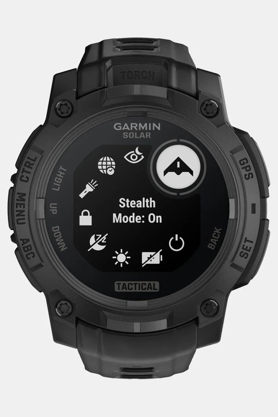 Garmin Instinct 3 Tactical Solar 45 mm GPS-Smartwatch