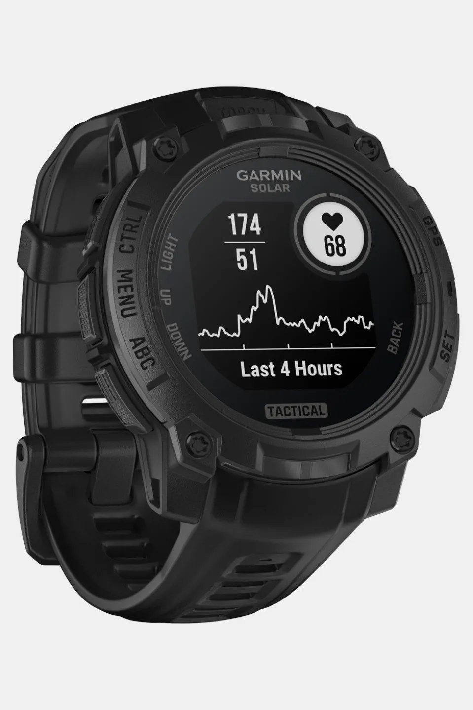 Garmin Instinct 3 Tactical Solar 45 mm GPS-Smartwatch