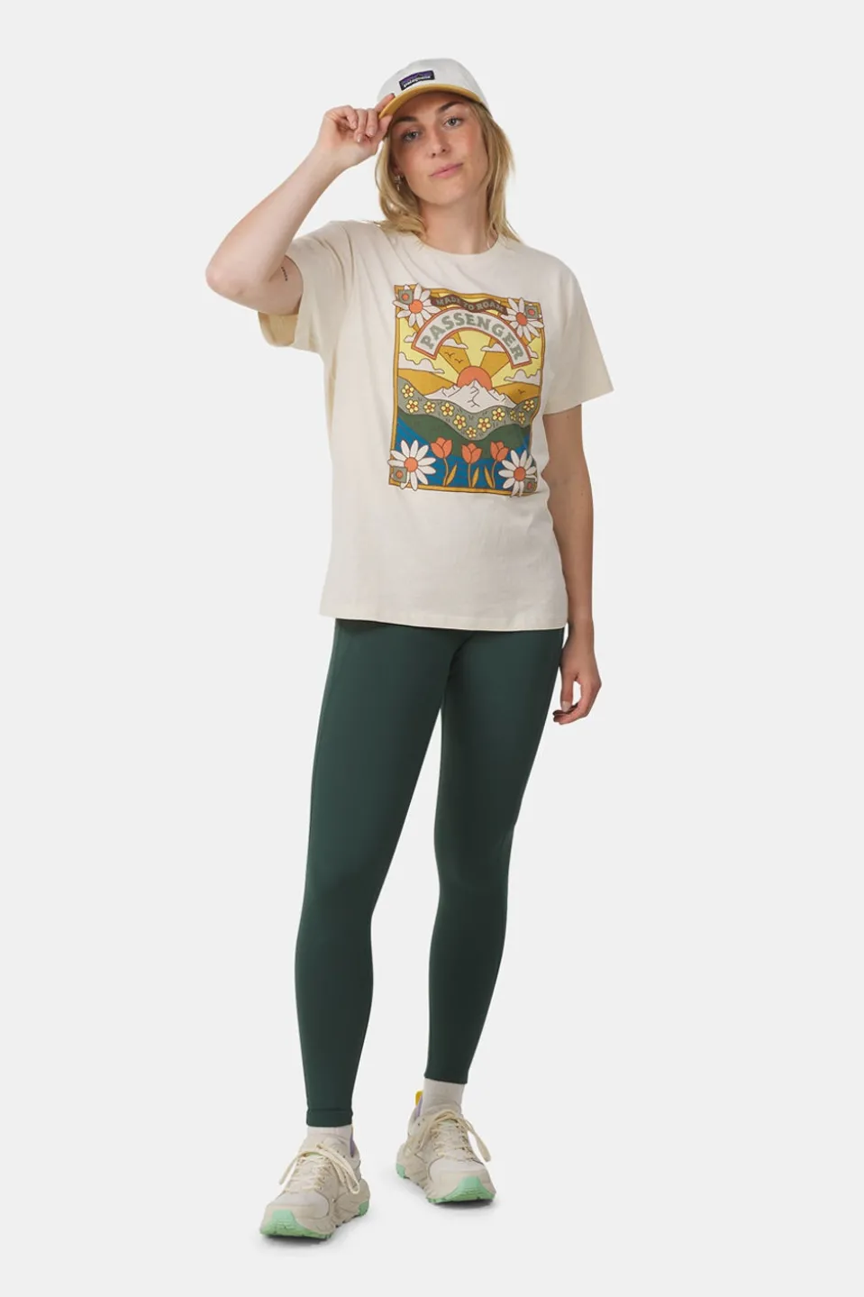 Girlfriend Collective High-Rise Legging Long Dames