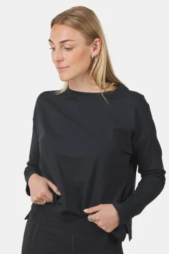 Girlfriend Collective Reset Loose Long Sleeve Tee Dames