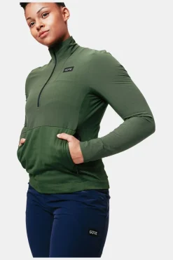 Gore Wear Trailkpr Hybrid 1/2-Zip Womens