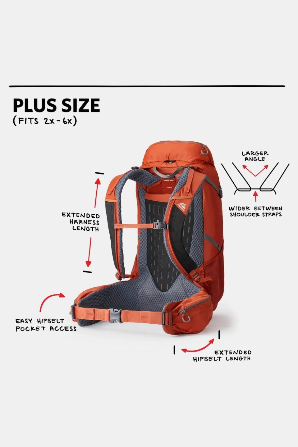 Gregory Stout 45 Plus Size Backpack