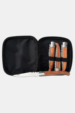 GSI Outdoors Rakau Folding Steak Knives Set