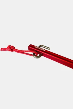 HARINGBOER Aluminium Rotsharing Met Haak 26 CM - 62 Gram Haring