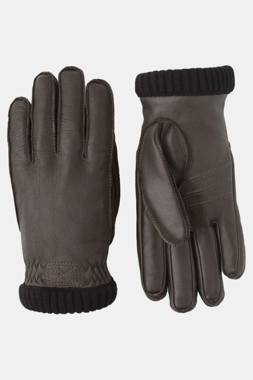 Hestra Deerskin Primaloft Rib Handschoen