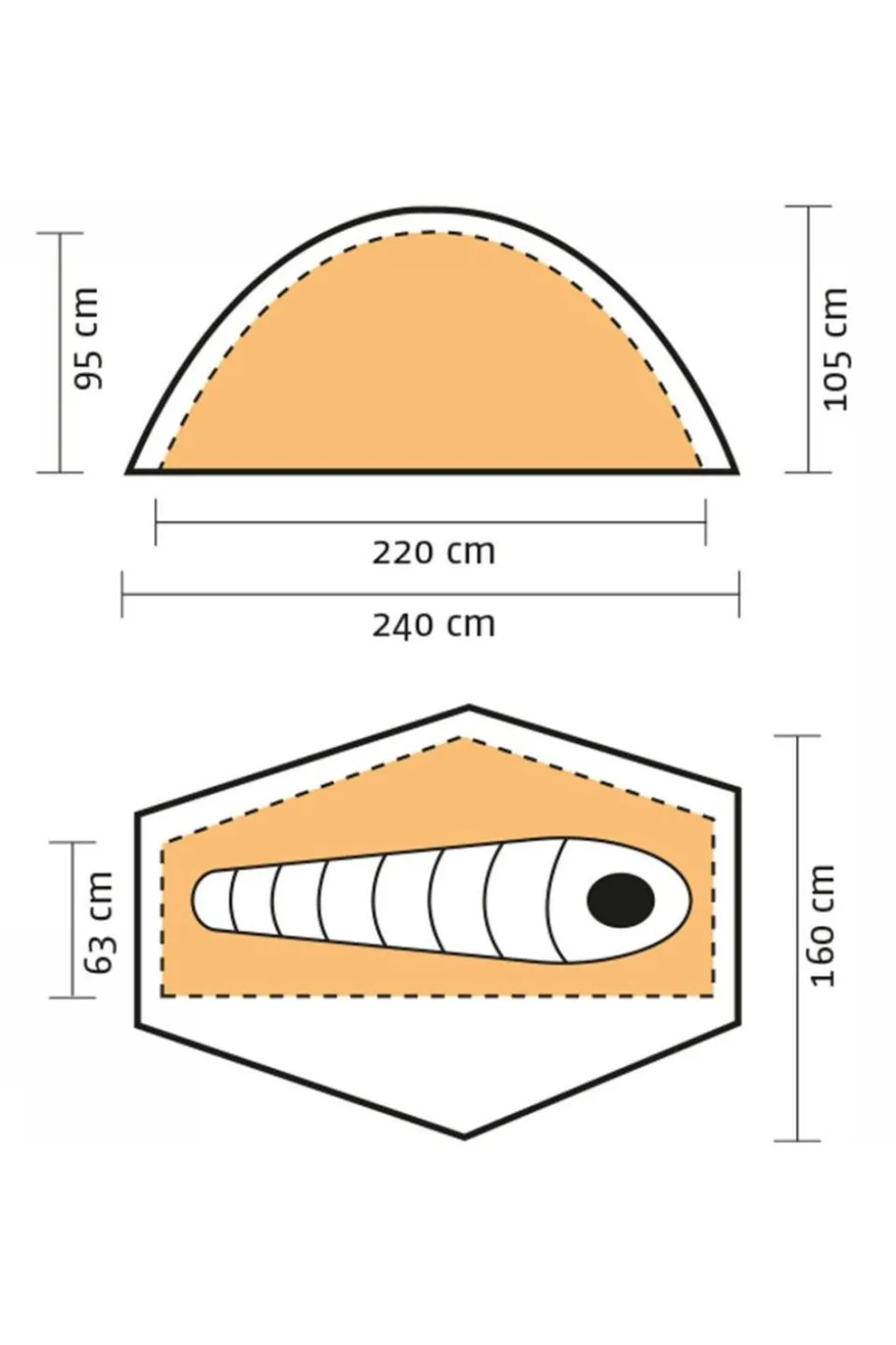 Hilleberg Soulo 1-Persoons Koepeltent