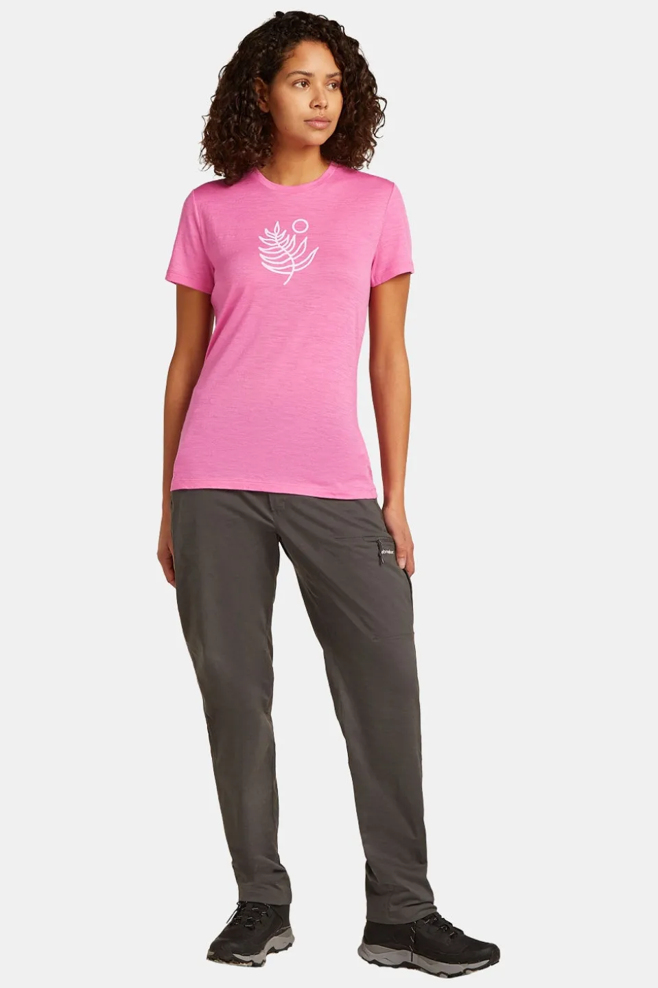 icebreaker 150 Tech Lite T-shirt Fresh Fern Dames